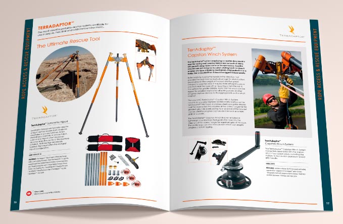 Terradaptor catalogue page